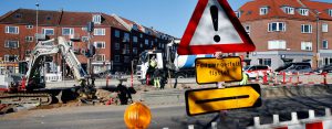 arbejde med letbanen