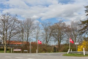 Indkørsel til Hjortshøj